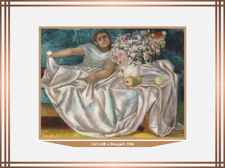 Girl with a Bouquet, 1946 