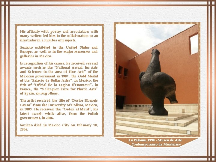 His affinity with poetry and association with many writers led him to the collaboration