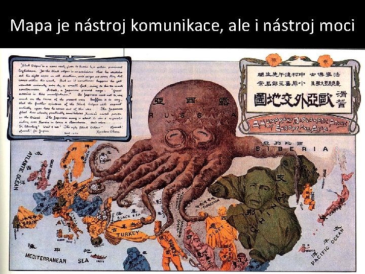 Mapa je nástroj komunikace, ale i nástroj moci 