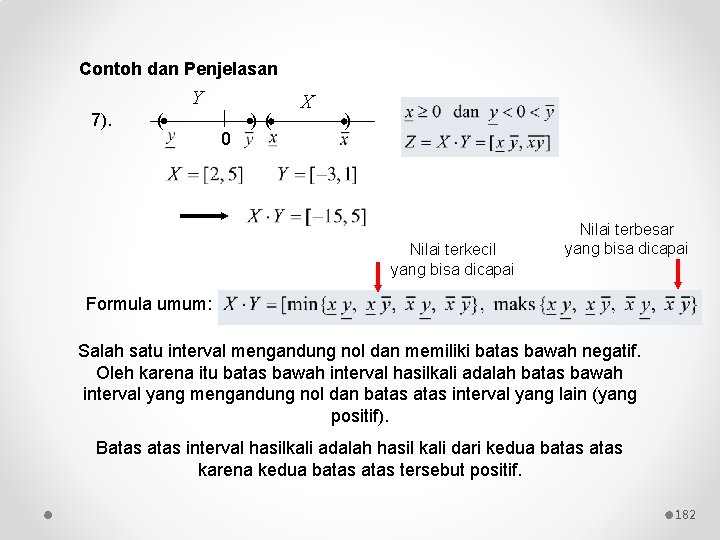 Contoh dan Penjelasan Y 7). ( 0 ) ( X ) Nilai terkecil yang Contoh dan Penjelasan Y 7). ( 0 ) ( X ) Nilai terkecil yang