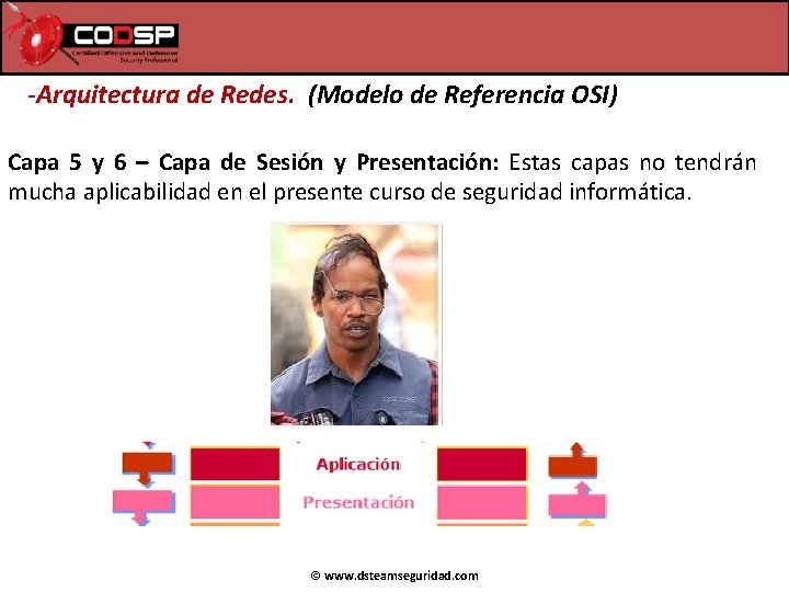 -Arquitectura de Redes. (Modelo de Referencia OSI) Capa 5 y 6 – Capa de -Arquitectura de Redes. (Modelo de Referencia OSI) Capa 5 y 6 – Capa de