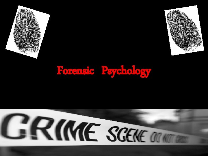 Forensic Psychology 