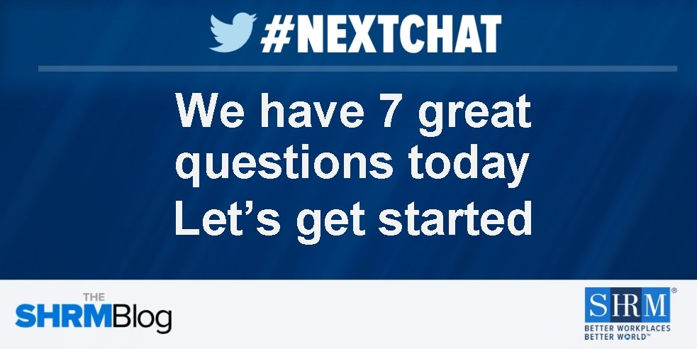 We have 7 great questions today Let’s get started 