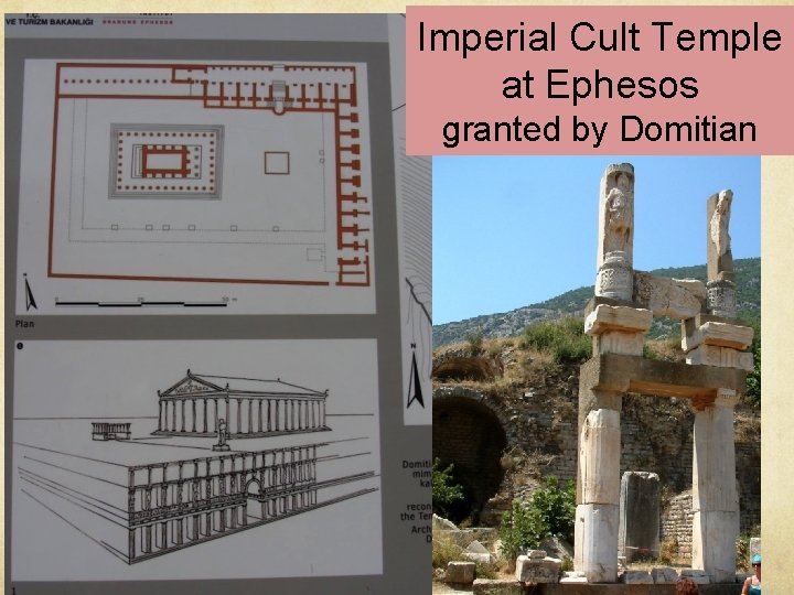 Imperial Cult Temple at Ephesos granted by Domitian 