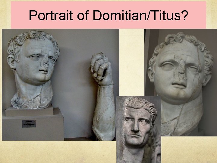 Portrait of Domitian/Titus? 