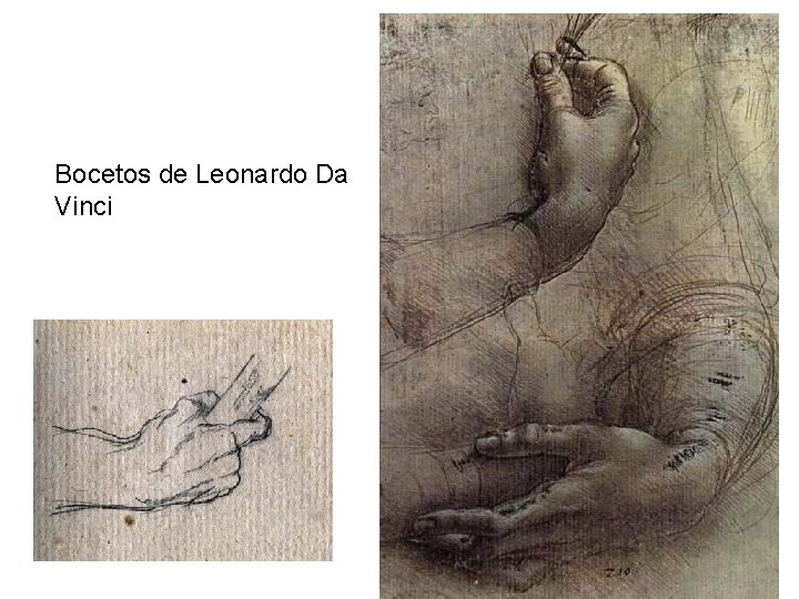  • Bocetos de Leonardo Da Vinci 