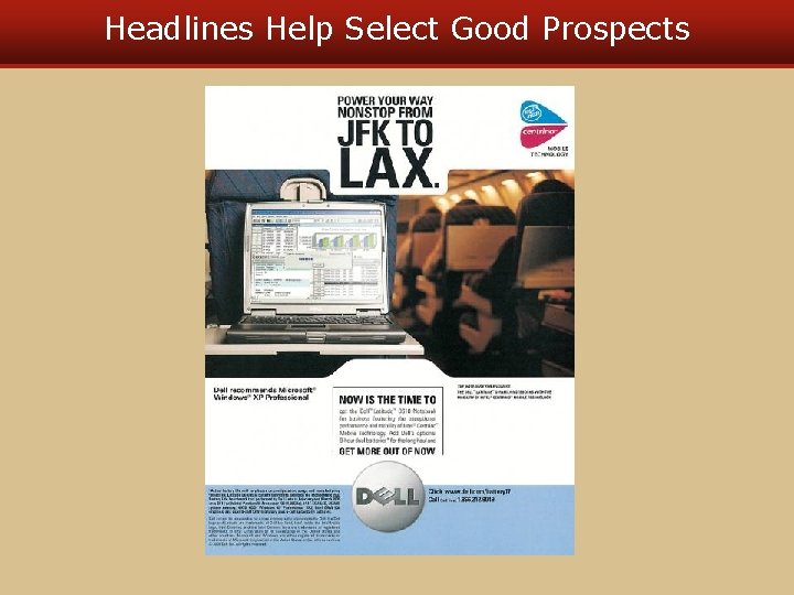 Headlines Help Select Good Prospects 