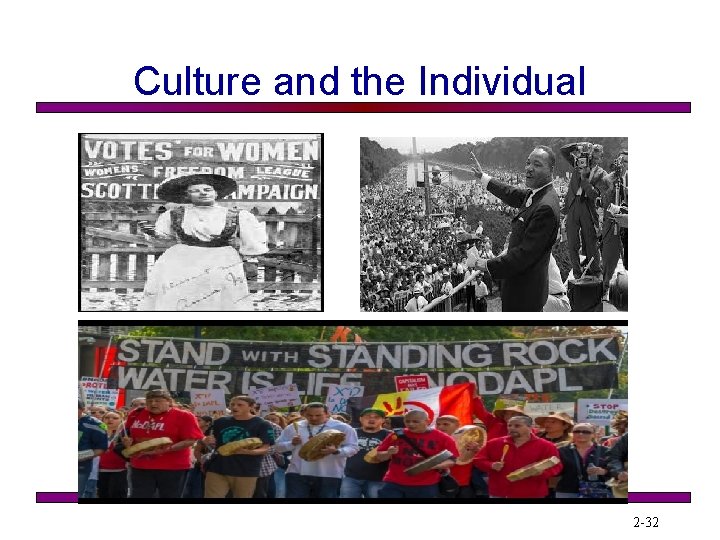 Culture and the Individual 2 -32 