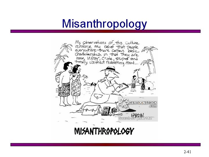 Misanthropology 2 -41 