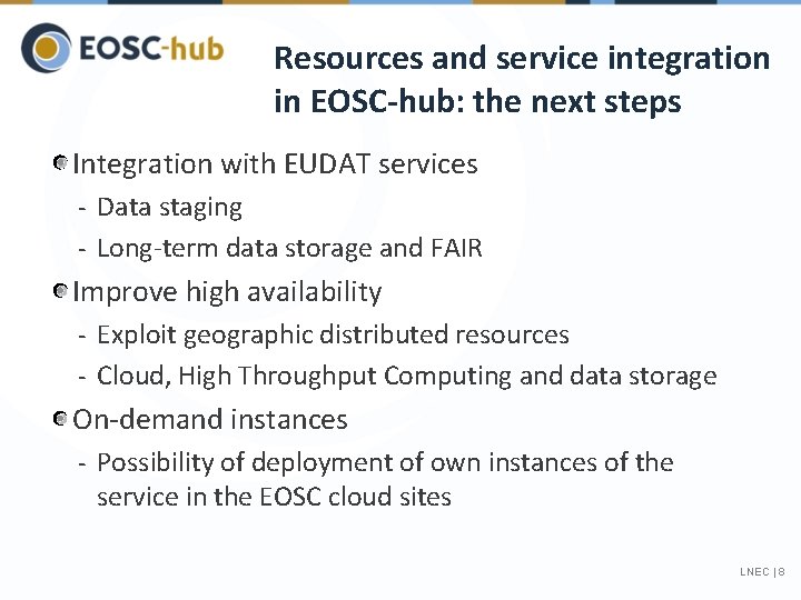 Designing Thematic Services Roadmap and Challenges for OPENCoast