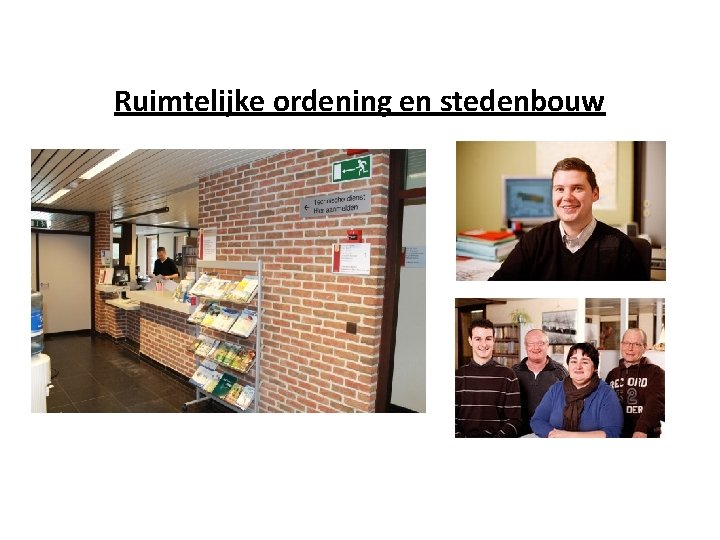 Ruimtelijke ordening en stedenbouw 