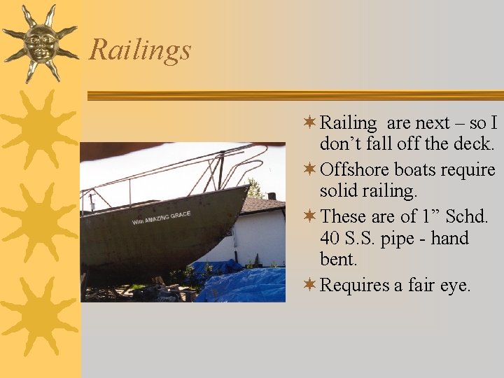 Railings ¬ Railing are next – so I don’t fall off the deck. ¬ Railings ¬ Railing are next – so I don’t fall off the deck. ¬