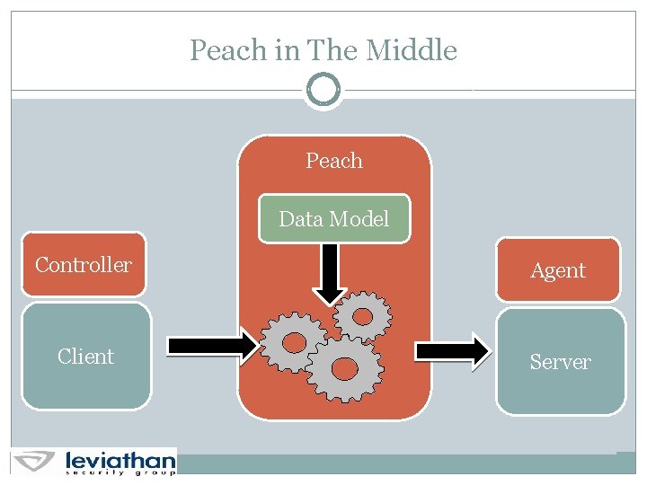 Peach in The Middle Peach Data Model Controller Agent Client Server 
