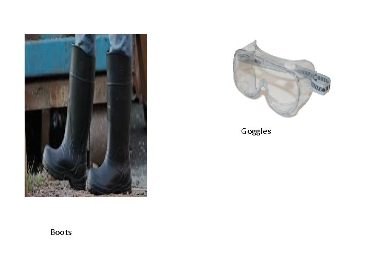 Goggles Boots 