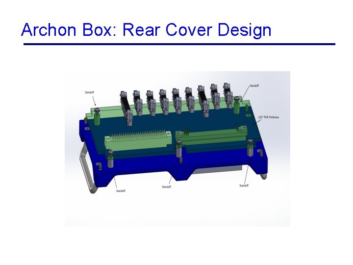 Archon Box: Rear Cover Design 