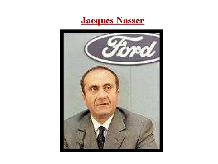 Jacques Nasser 