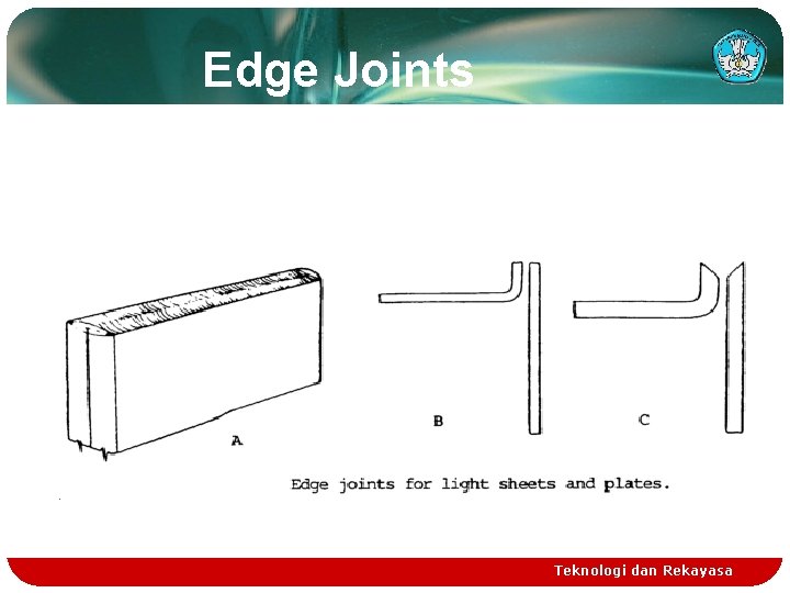 Edge Joints Teknologi dan Rekayasa 