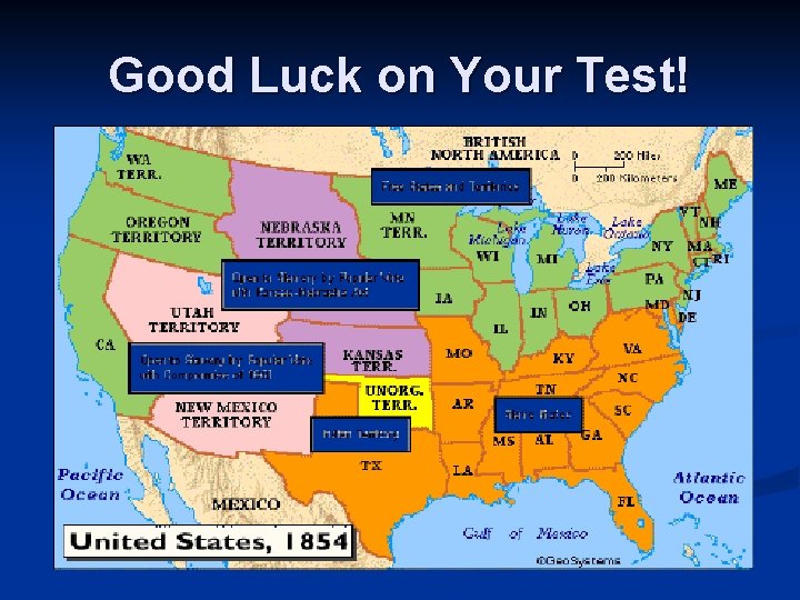 Good Luck on Your Test! 