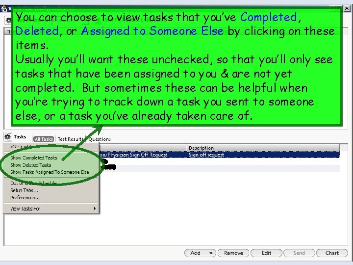 NEXTGEN TASK DEMONSTRATION This demonstration reviews how to