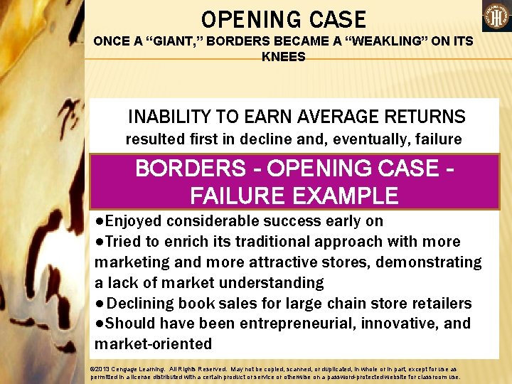 OPENING CASE ONCE A “GIANT, ” BORDERS BECAME A “WEAKLING” ON ITS KNEES INABILITY