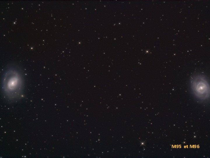 M 95 et M 96 