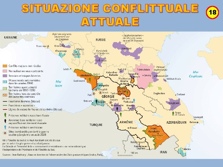 SITUAZIONE CONFLITTUALE ATTUALE 18 