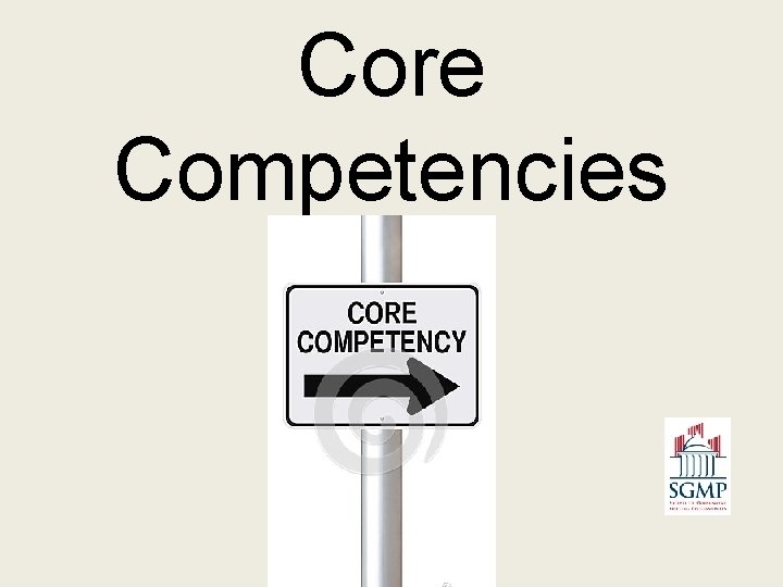 Core Competencies 