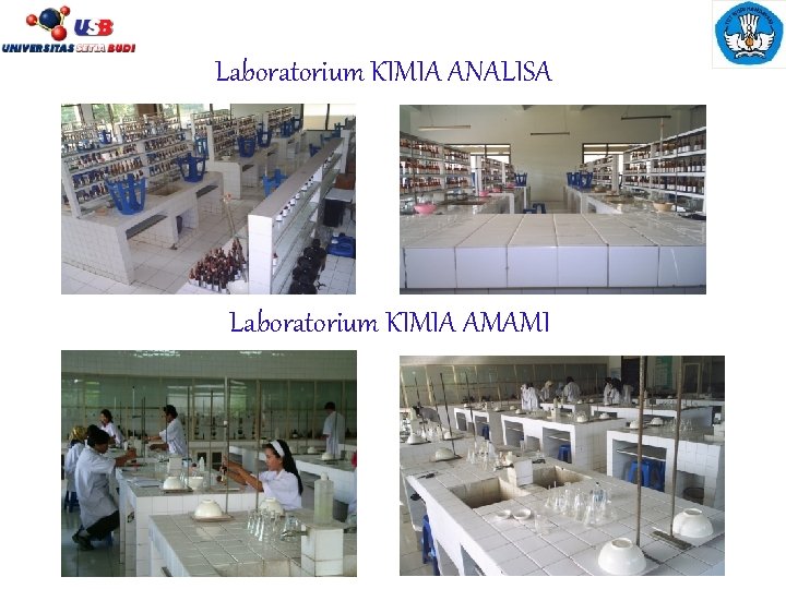 Laboratorium KIMIA ANALISA Laboratorium KIMIA AMAMI 