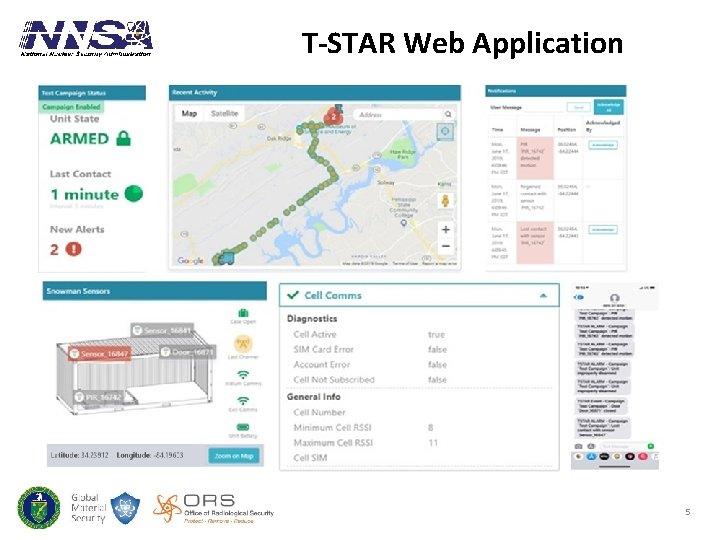 T-STAR Web Application 5 