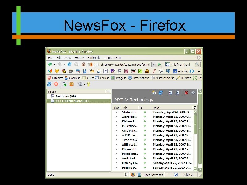 News. Fox - Firefox 