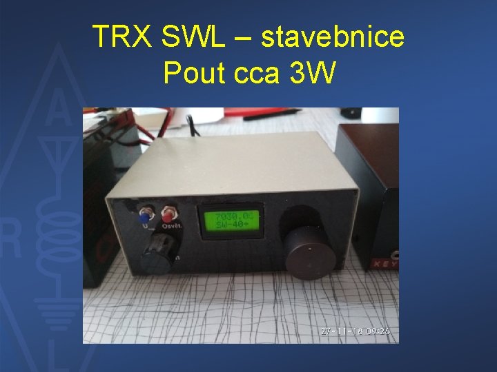 TRX SWL – stavebnice Pout cca 3 W 