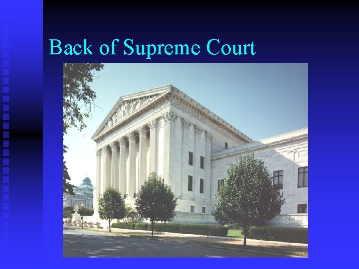 Back of Supreme Court 