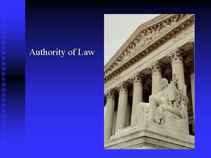 Authority of Law 