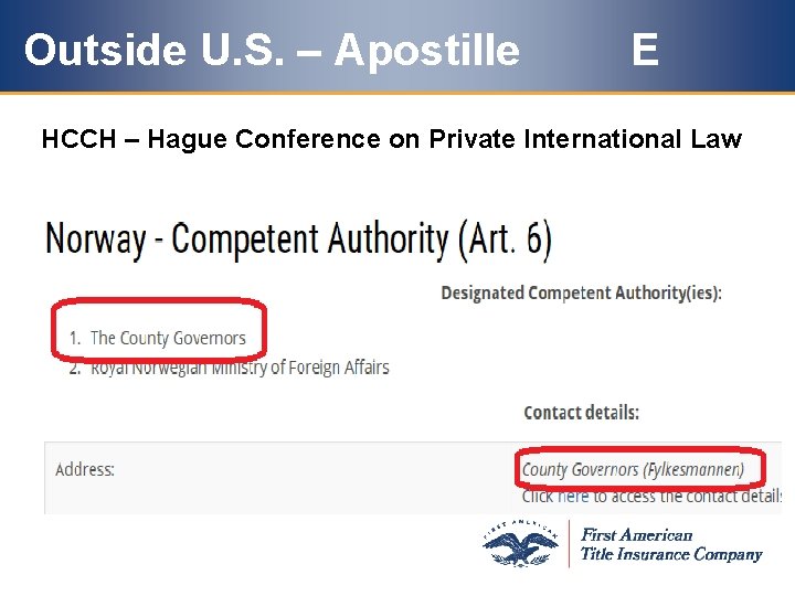 Outside U. S. – Apostille E HCCH – Hague Conference on Private International Law Outside U. S. – Apostille E HCCH – Hague Conference on Private International Law