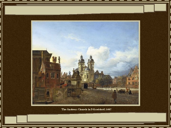 The Andreas Church in Düsseldorf, 1667 