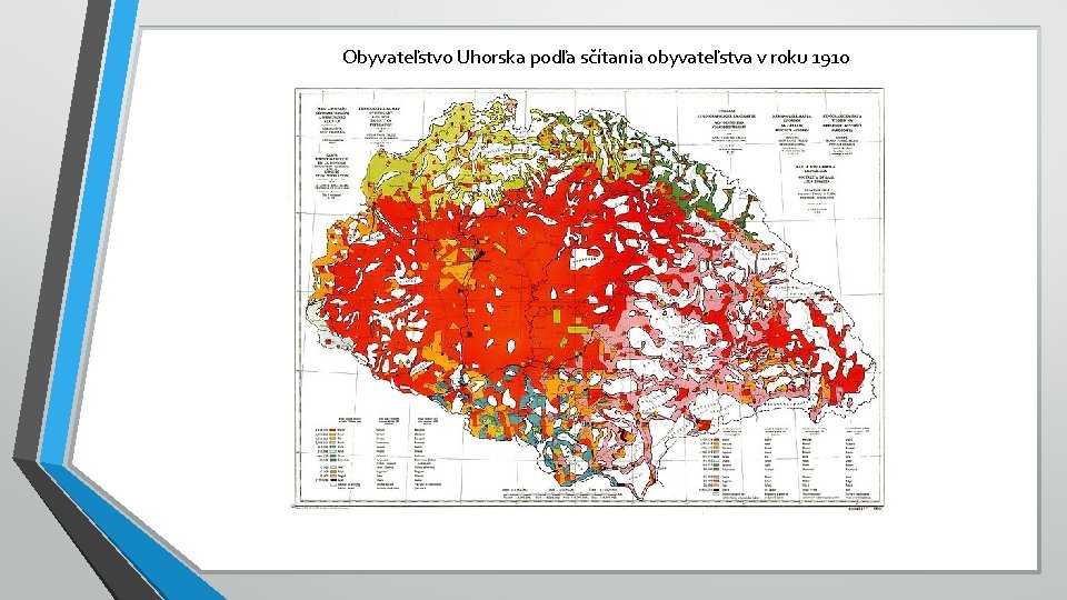 Obyvateľstvo Uhorska podľa sčítania obyvateľstva v roku 1910 