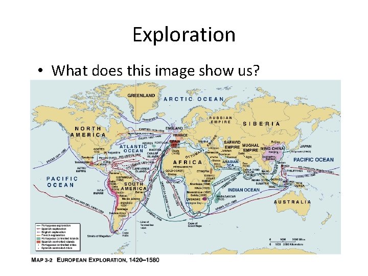 Exploration • What does this image show us? Exploration • What does this image show us?