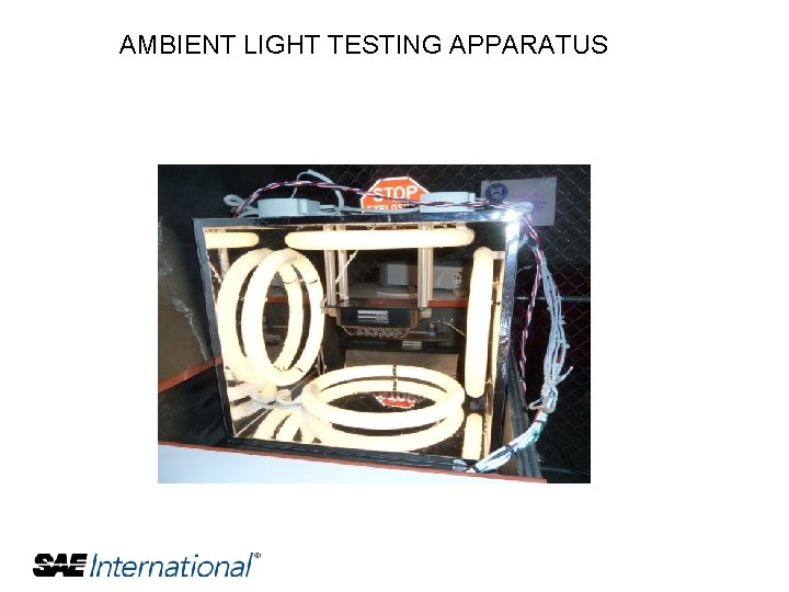 AMBIENT LIGHT TESTING APPARATUS 