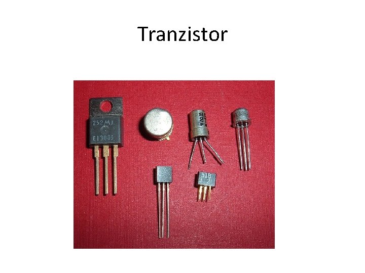 Tranzistor 