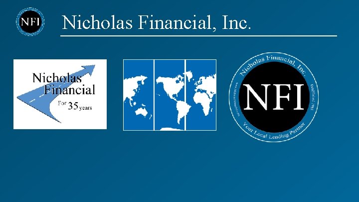 Nicholas Financial, Inc. 