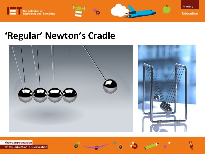 ‘Regular’ Newton’s Cradle 