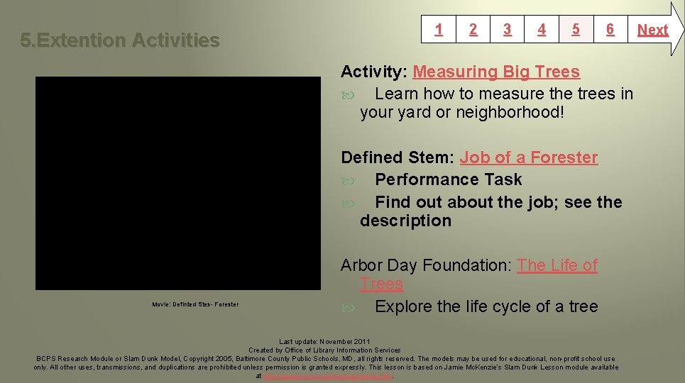 Resolution Tree Activity Branching Out with Trees 1 2 3 4