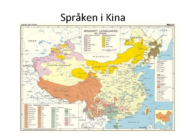 Språken i Kina 