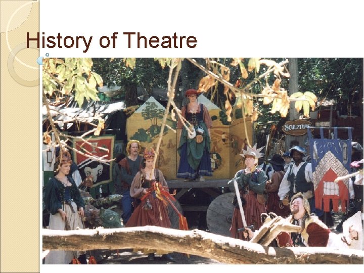 History of Theatre Drama of the Middle Ages – Often these pageant wagons were