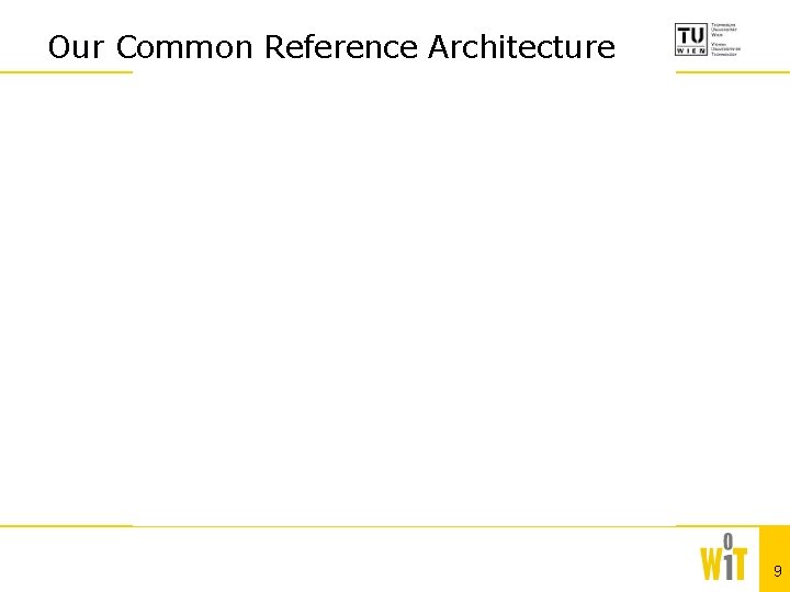 Our Common Reference Architecture Concern. Decomposition «import» Adaptation. Subject «import» Adaptation. Kind «import» Language