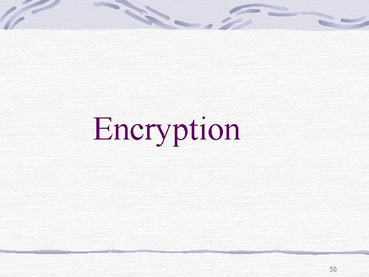 Encryption 50 