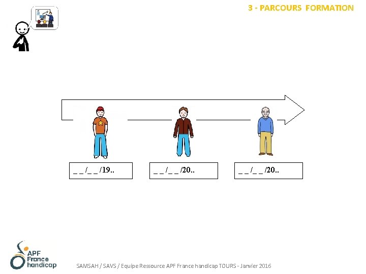 3 - PARCOURS FORMATION _ _ /19. . _ _ /_ _ /20. .