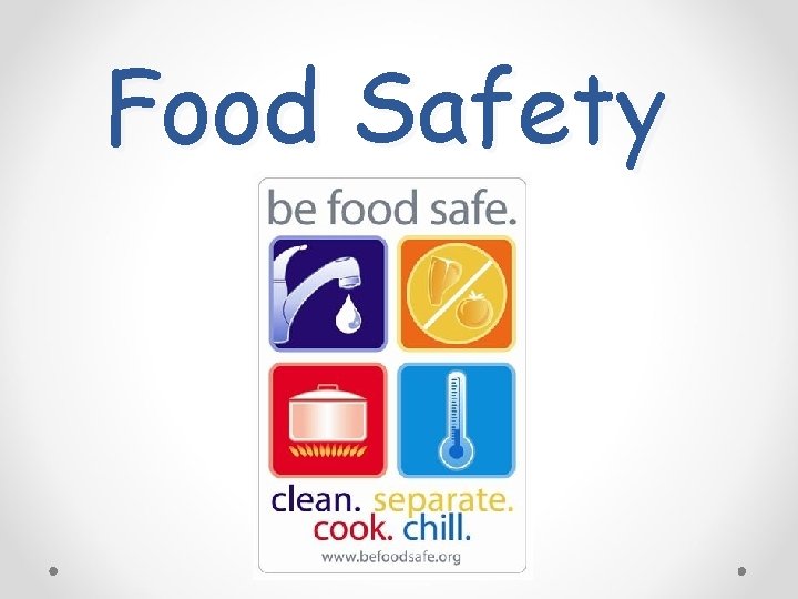 Food Safety 