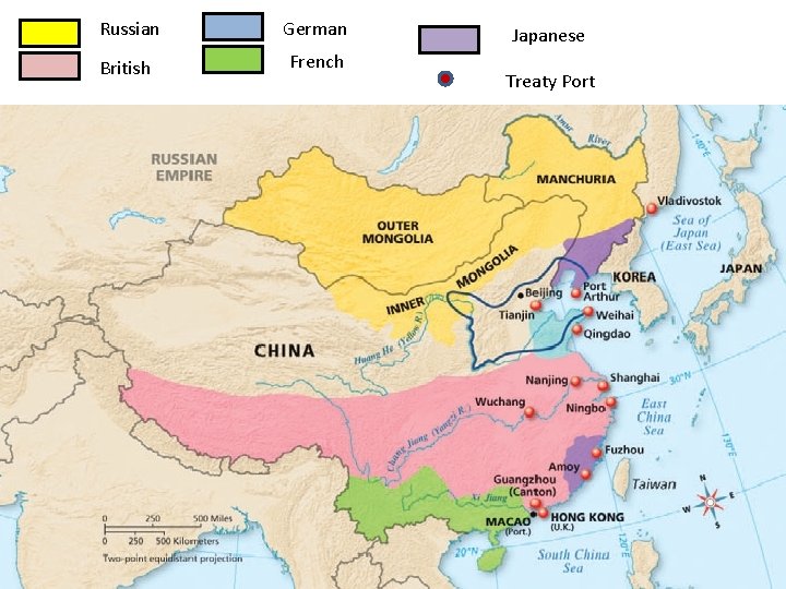 Russian German British French Japanese Treaty Port 