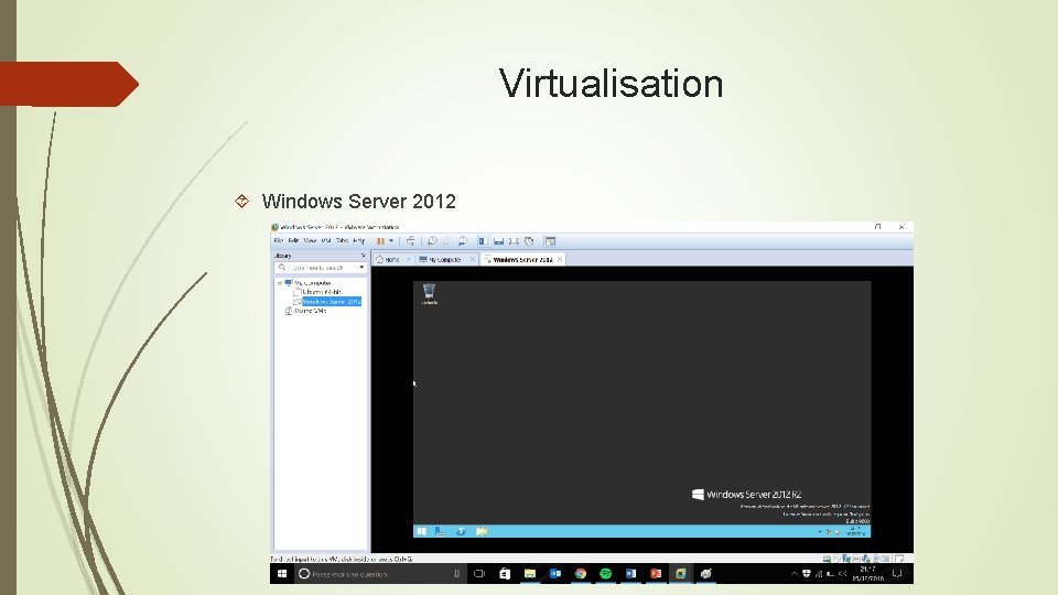 Virtualisation Windows Server 2012 
